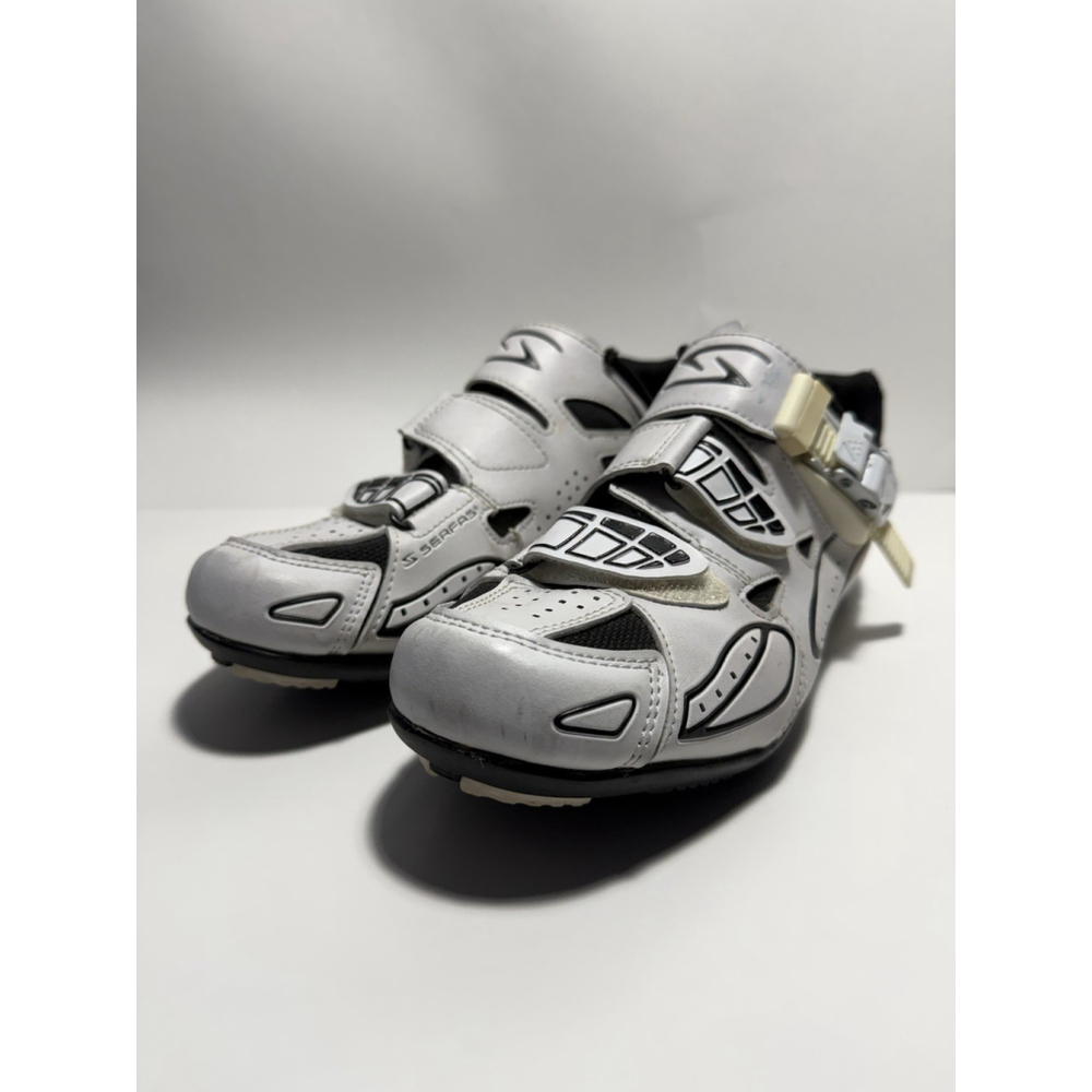 Womens SERFAS Podium Road Cycling Shoes Size 39 US 7.5 White